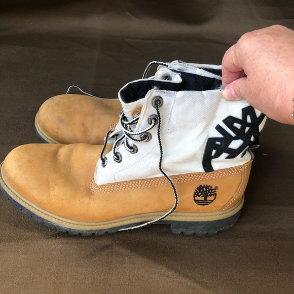 Timberland Other - TIMBERLAND men’s hiking boots LARGE TREE LOGO